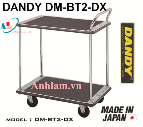 Xe đẩy hàng Nhật Bản 2 tầng DANDY DM-BT2-DX