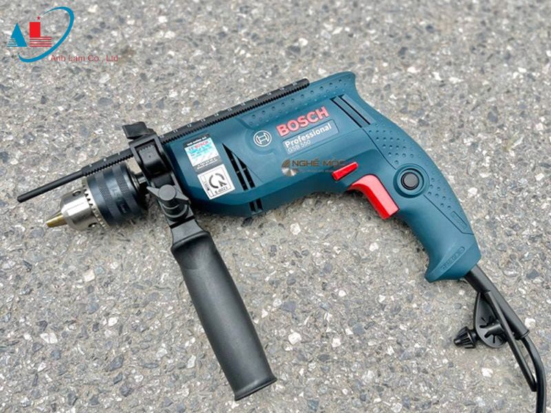 Máy khoan động lực Bosch GSB 550 (Vali) 100 món